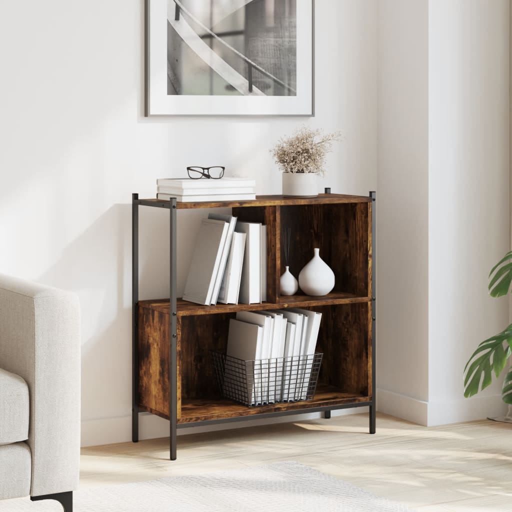 vidaXL Bookcase Freestanding Storage Display Rack Organizer Engineered Wood