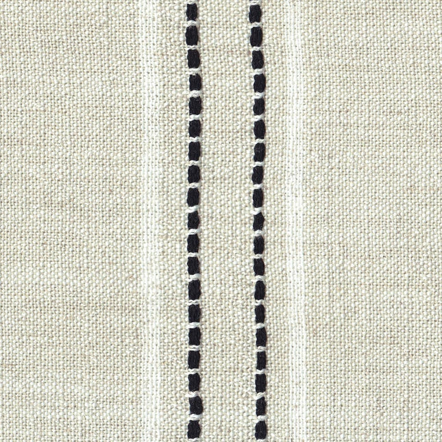Home Decor | Upholstered Dining Chairs | Dining Chairs Set of 2 with Nailhead Trim | Decorative Home Furniture, Black and White Stripes-3