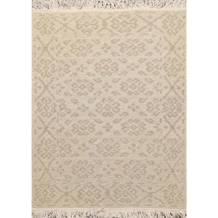 1'10''x2'7'' Hand Knotted 100% Wool Reversible Oriental Area Rug Beige-0