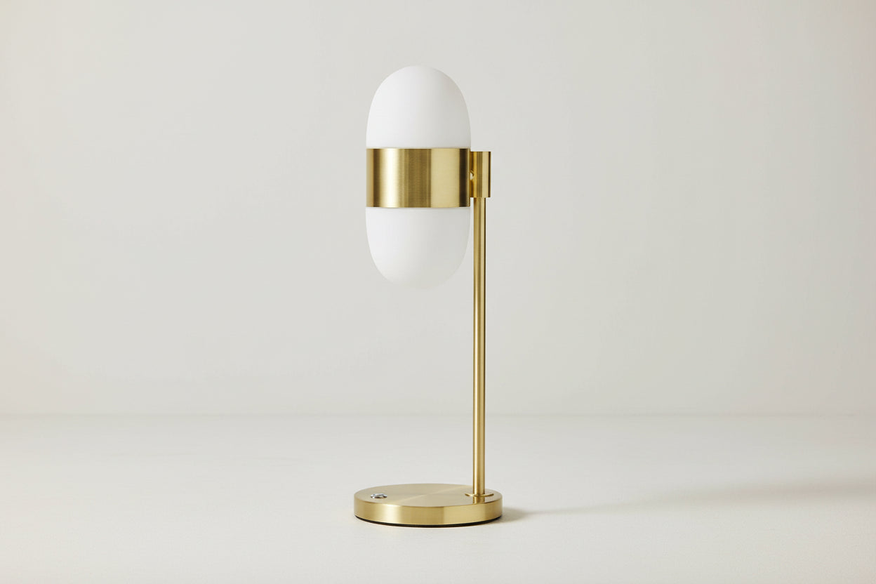 Bayshonas Metallic Gold Table Lamp-1