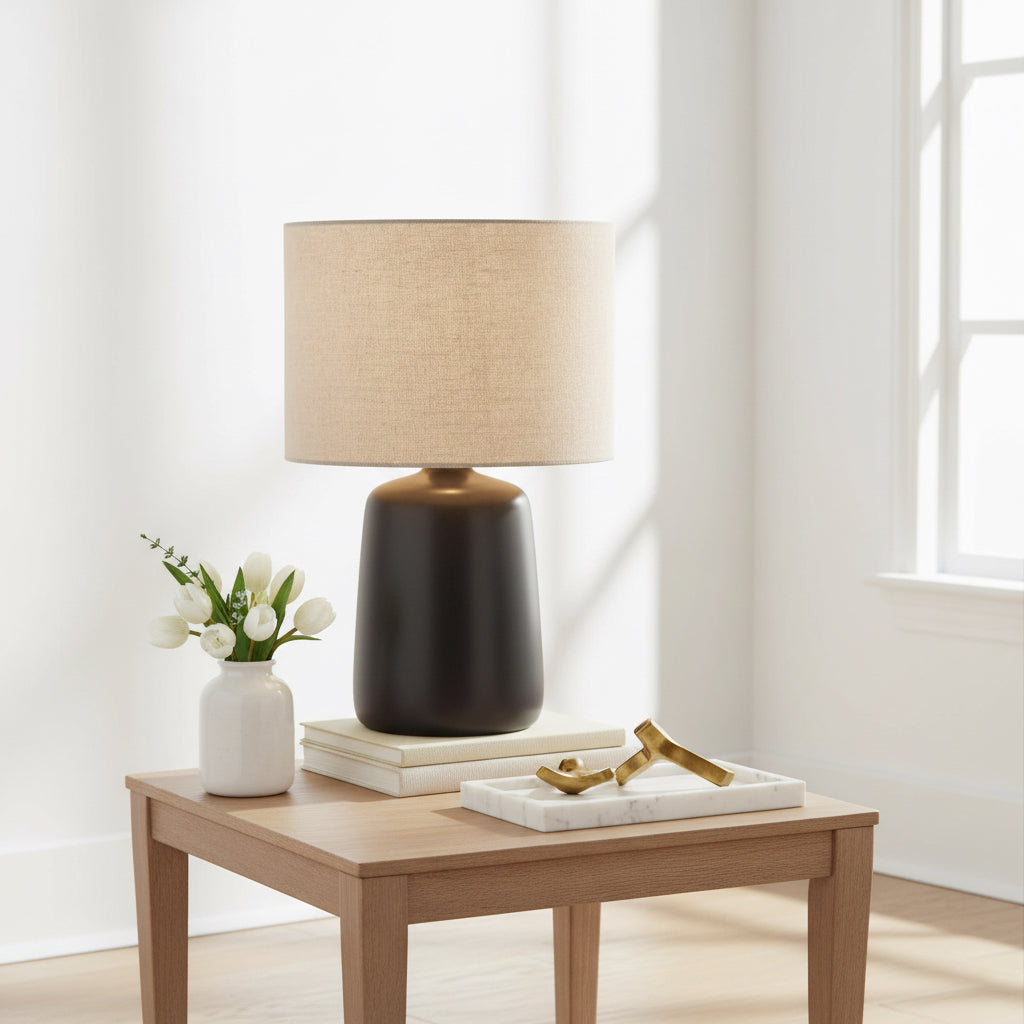 Chiquimula Black Table Lamp-1