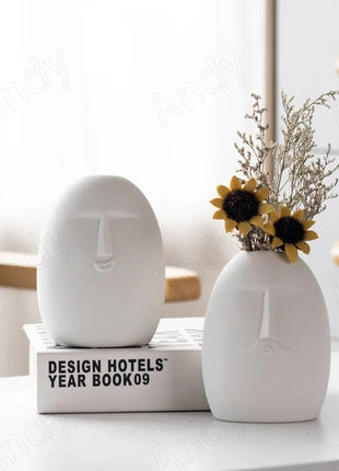 Nordic style European Ceramic Vase-4