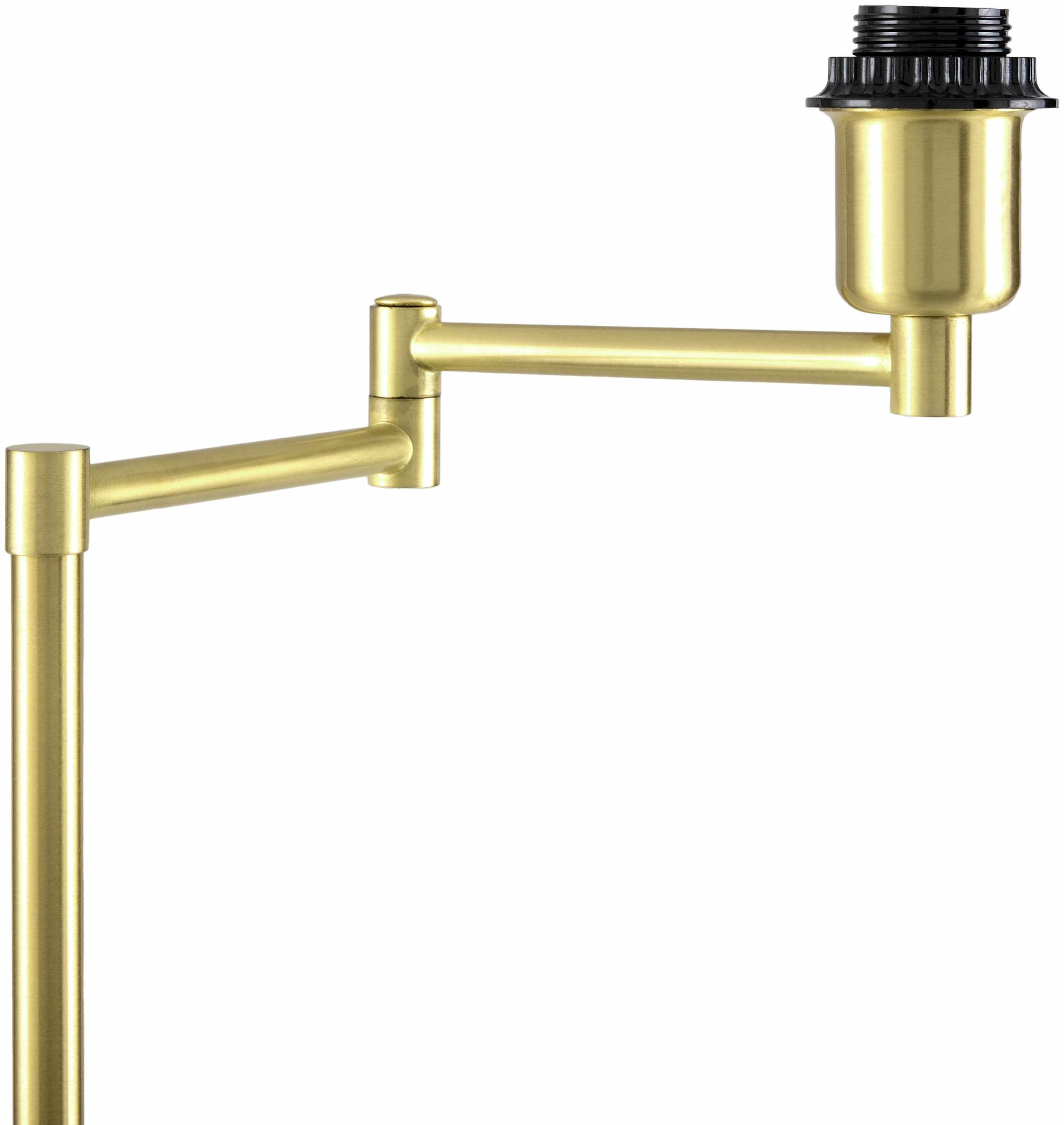 Gold kitchen faucet on a white background