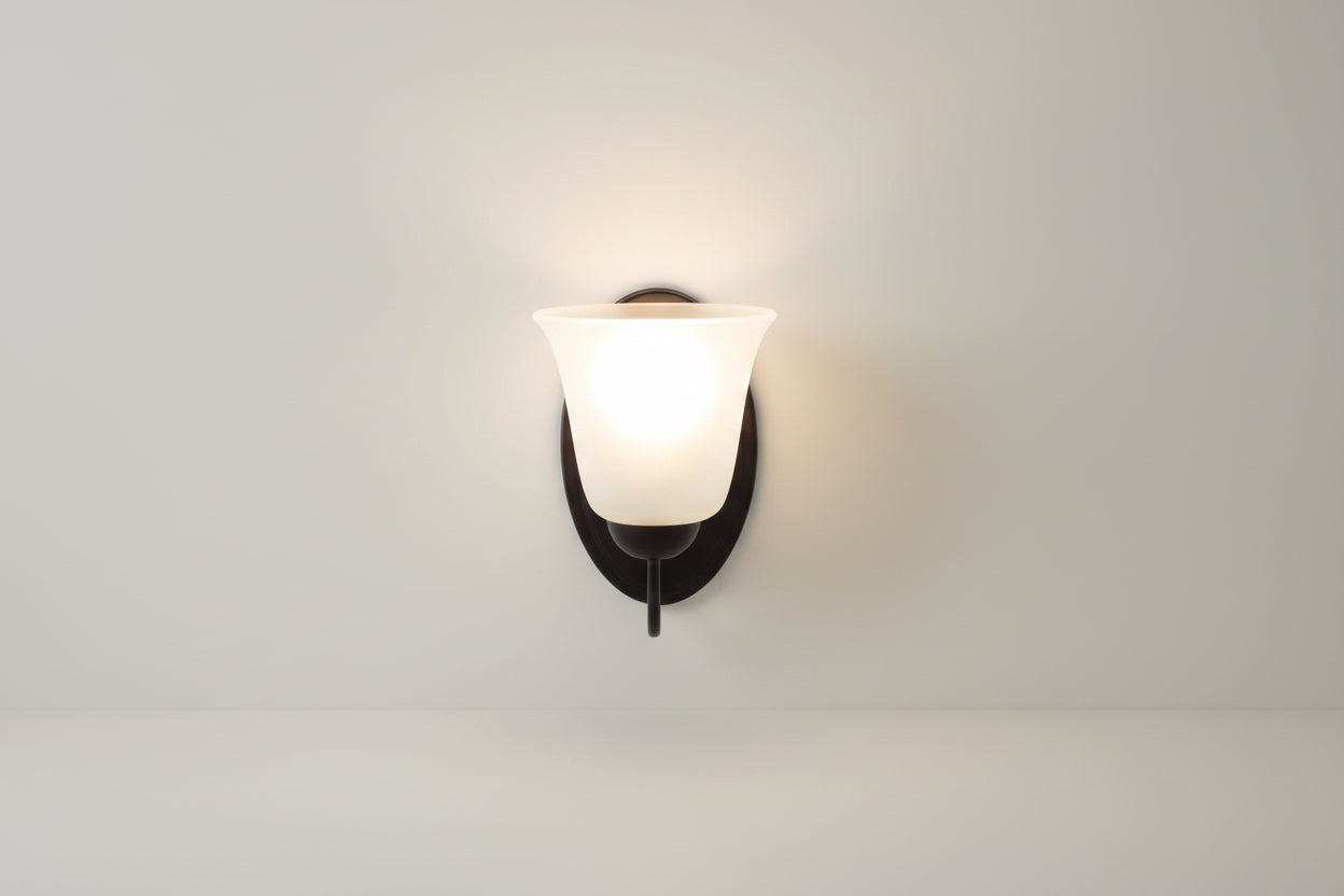 Heysham Black Iron Wall Sconce - Clearance-5