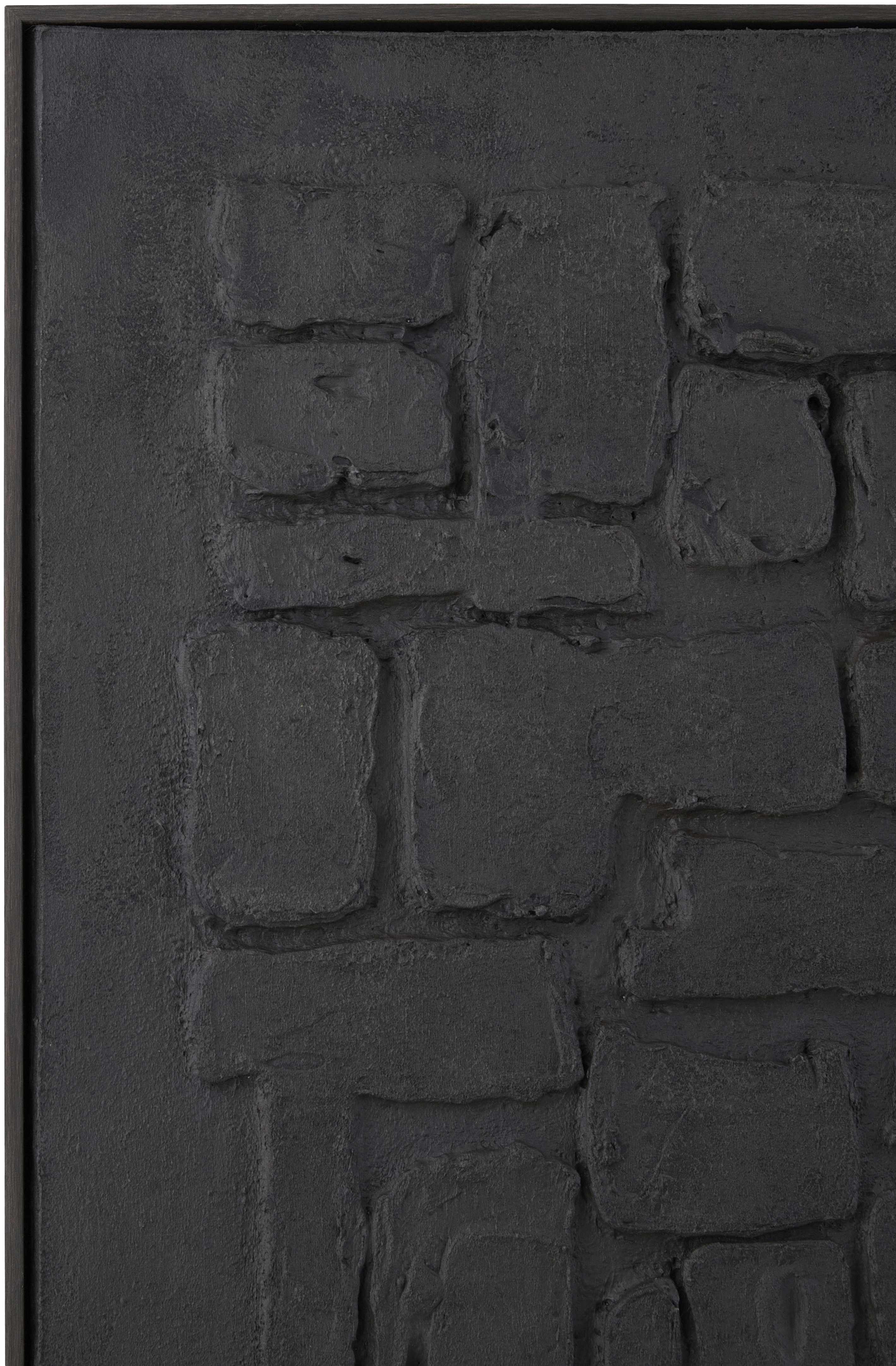Dark stone wall texture