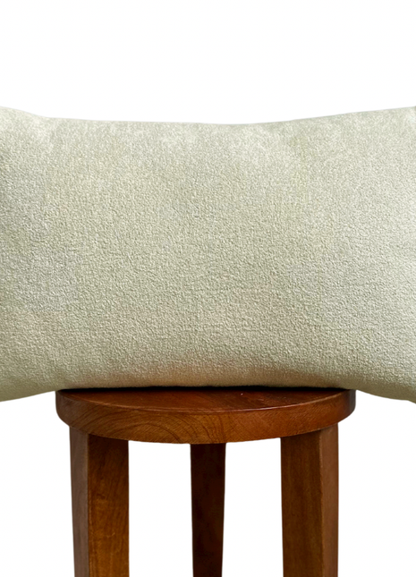 Cream Sherpa Lumbar Pillow Cover-0