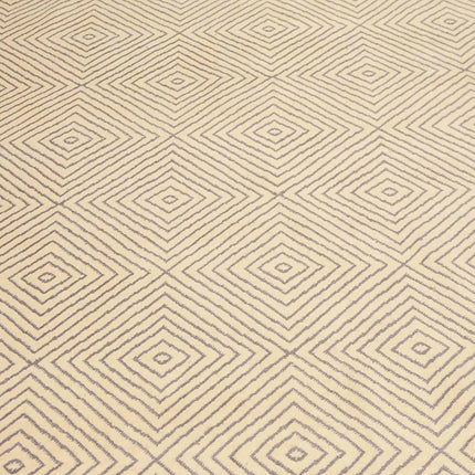 8' x 10' Hand Knotted 100% Wool Traditional Oriental Area Rug Ivory