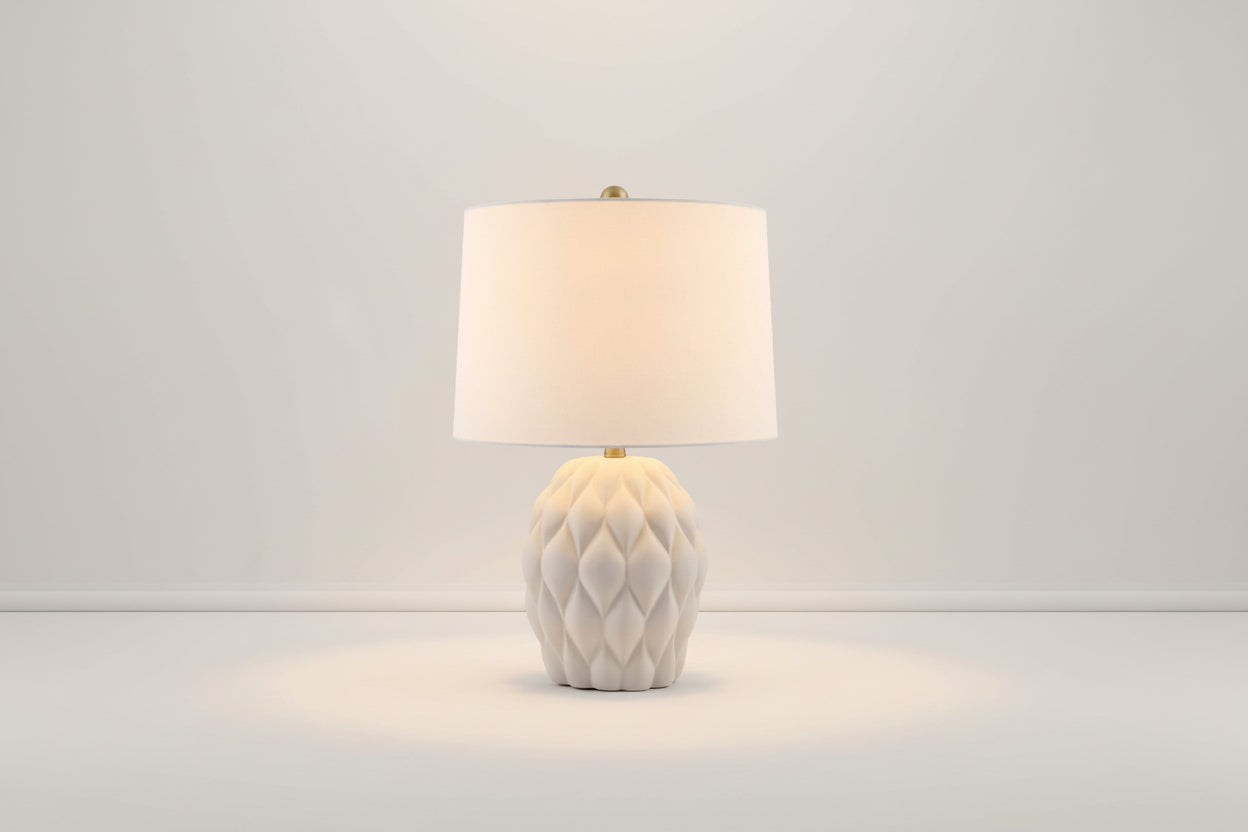 Marmelade Cream Table Lamp-1