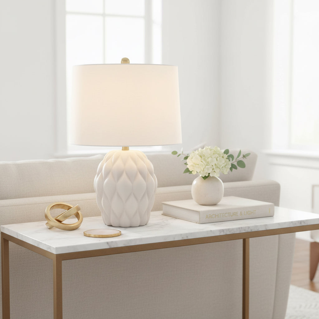 Marmelade Cream Table Lamp-0