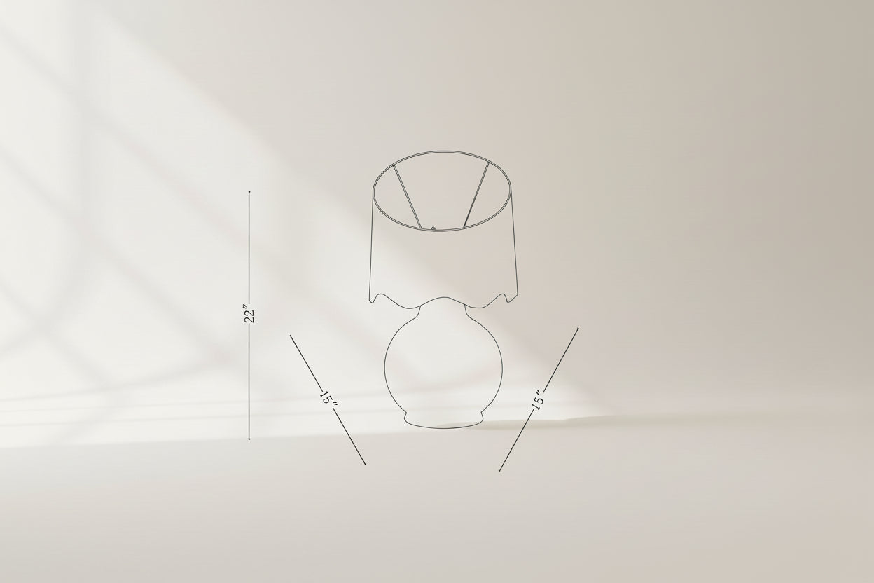 Pojezerje White & Wheat Table Lamp-4