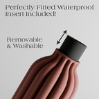 5.5 inches / Terracotta / Waterproof Insert