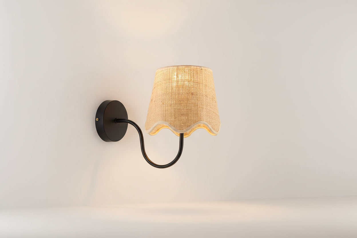 Aussillon Black Wall Sconce-1