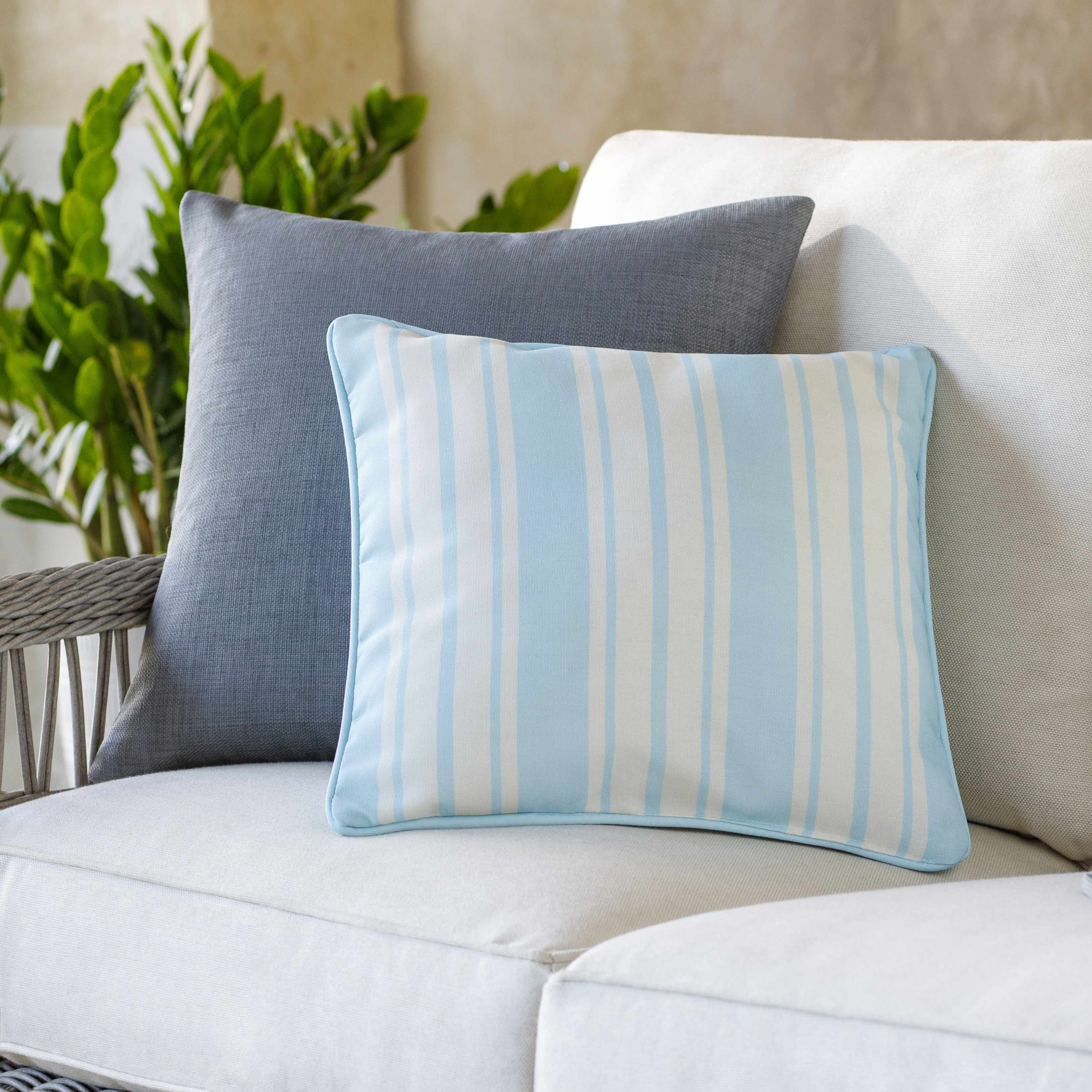 Hardy Haus Mance Throw Pillow | Contemporary Woven Polyester Accent