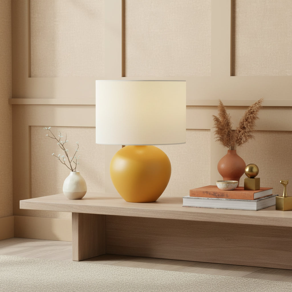 Salzkotten Orange Table Lamp-0