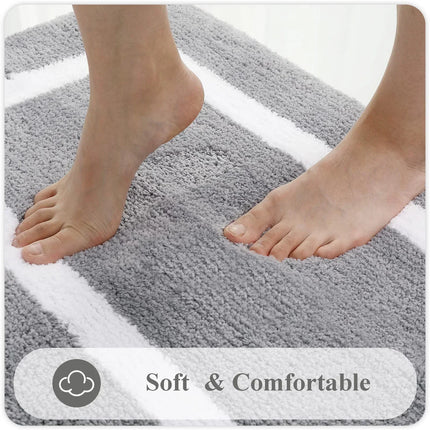 Luxurious Comfort: Olanly Absorbent Bath Mat for Stylish and Cozy Home Decor-2