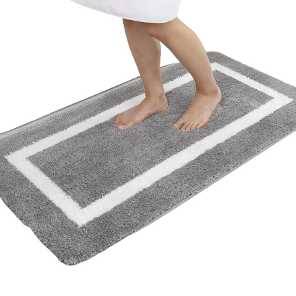 Luxurious Comfort: Olanly Absorbent Bath Mat for Stylish and Cozy Home Decor-0