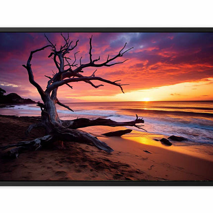 Beach Sunset Canvas Art Print