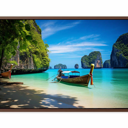 Phi Phi Island Thailand Canvas Art Print Art