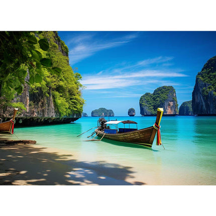 Phi Phi Island Thailand Canvas Art Print Art