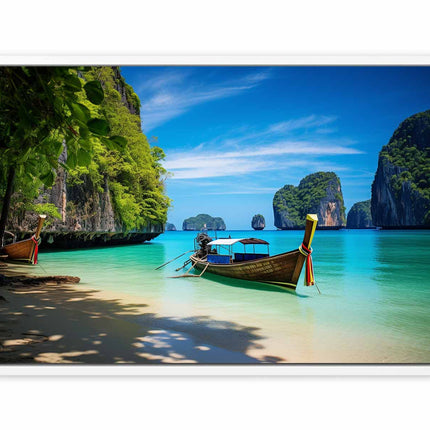 Phi Phi Island Thailand Canvas Art Print Art