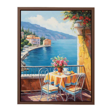 Mediterranean Art Painting  Canvas Art Print