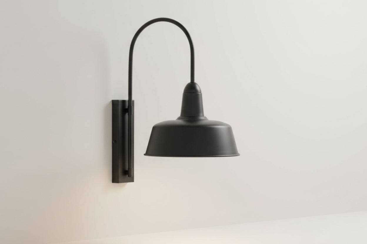 Hardy Haus Tettenweis Wall Sconce | Traditional Metal &amp; Iron Accent Light