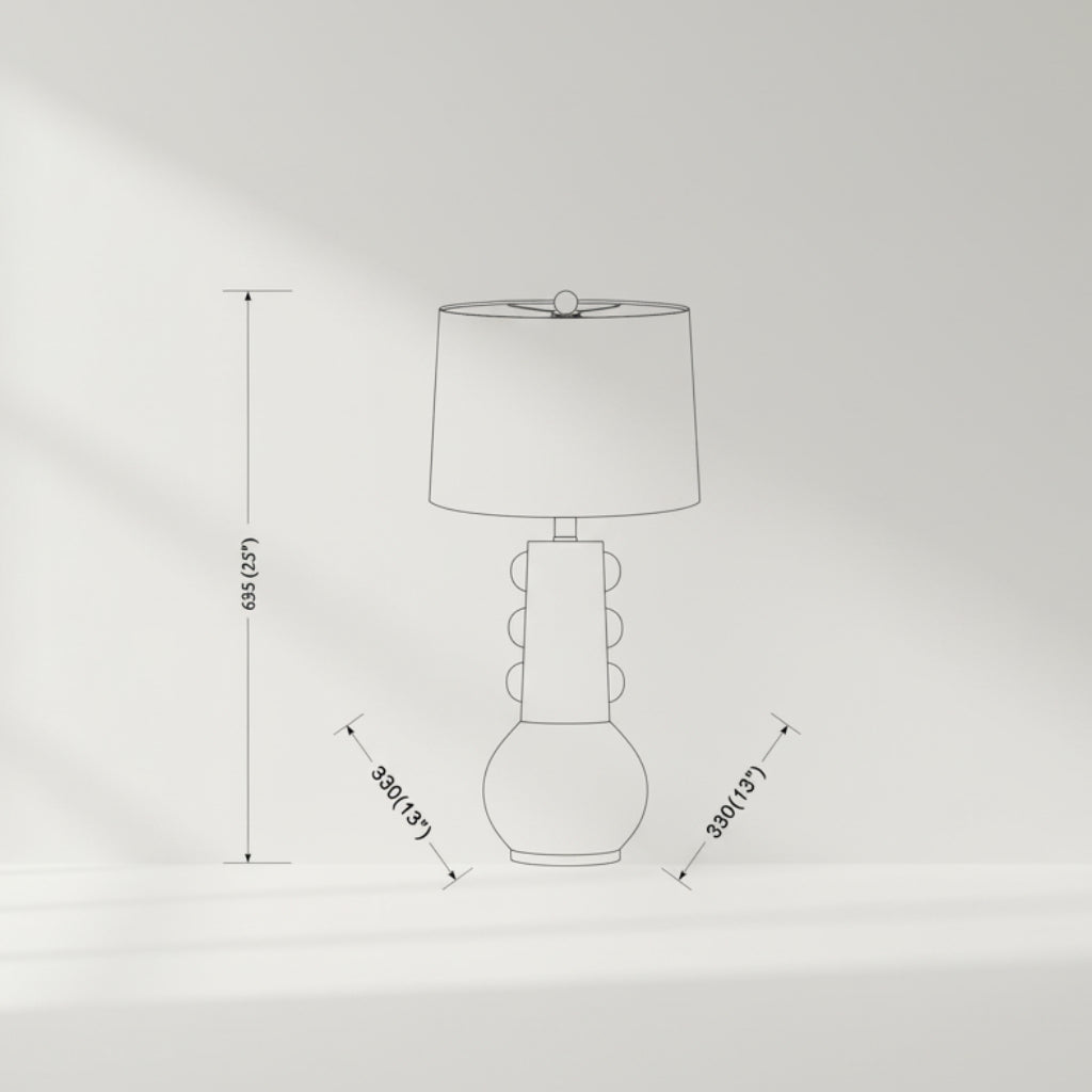 Tapachula White Table Lamp-4