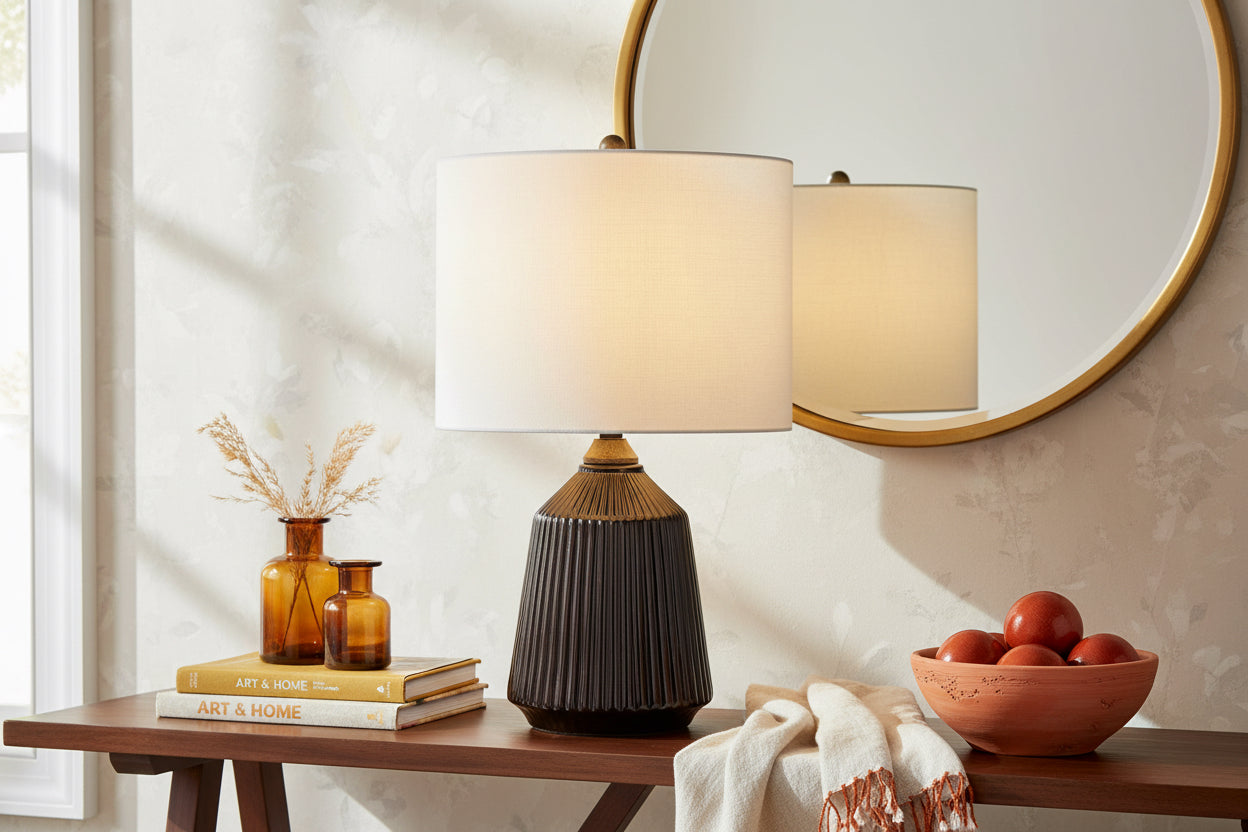 Tramutola Black Table Lamp-0