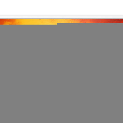 Red Yellow Art Painting on Canvas Art Print