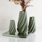 6 inches / Muted Green / Waterproof Insert