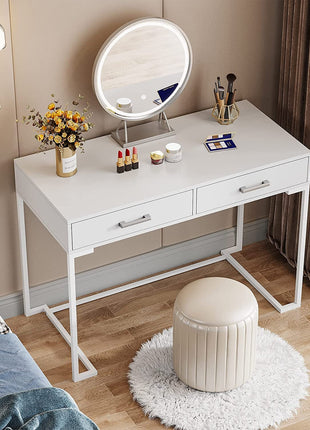 White Vanity Table Dressing Desk-2