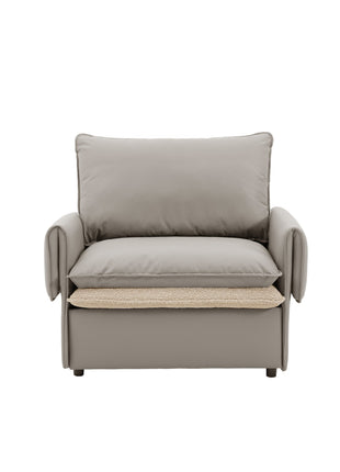 Modern Style Oversized Armchair Accent Chair Single Sofa Lounge Chair for Living Room, Bedroom-3