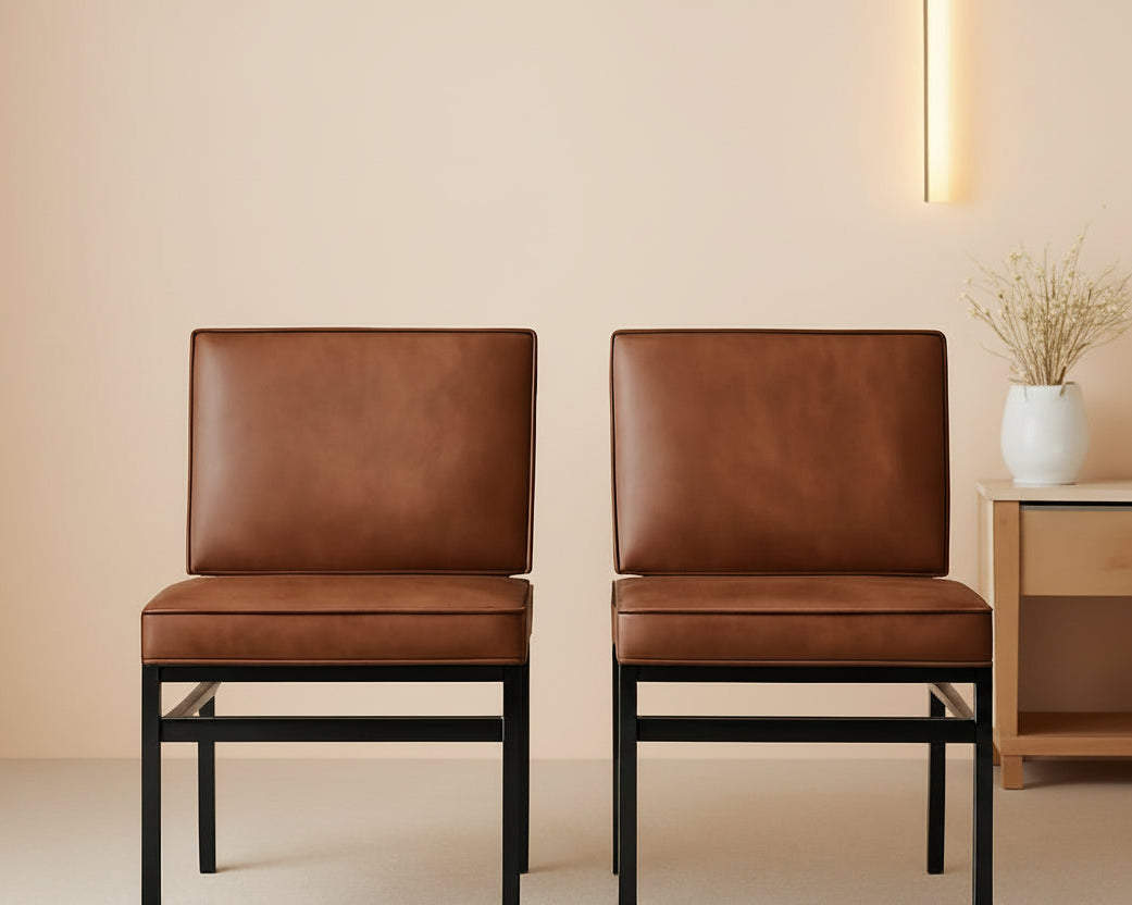 Black Dining Chairs With Removable Cushion Covers French-0