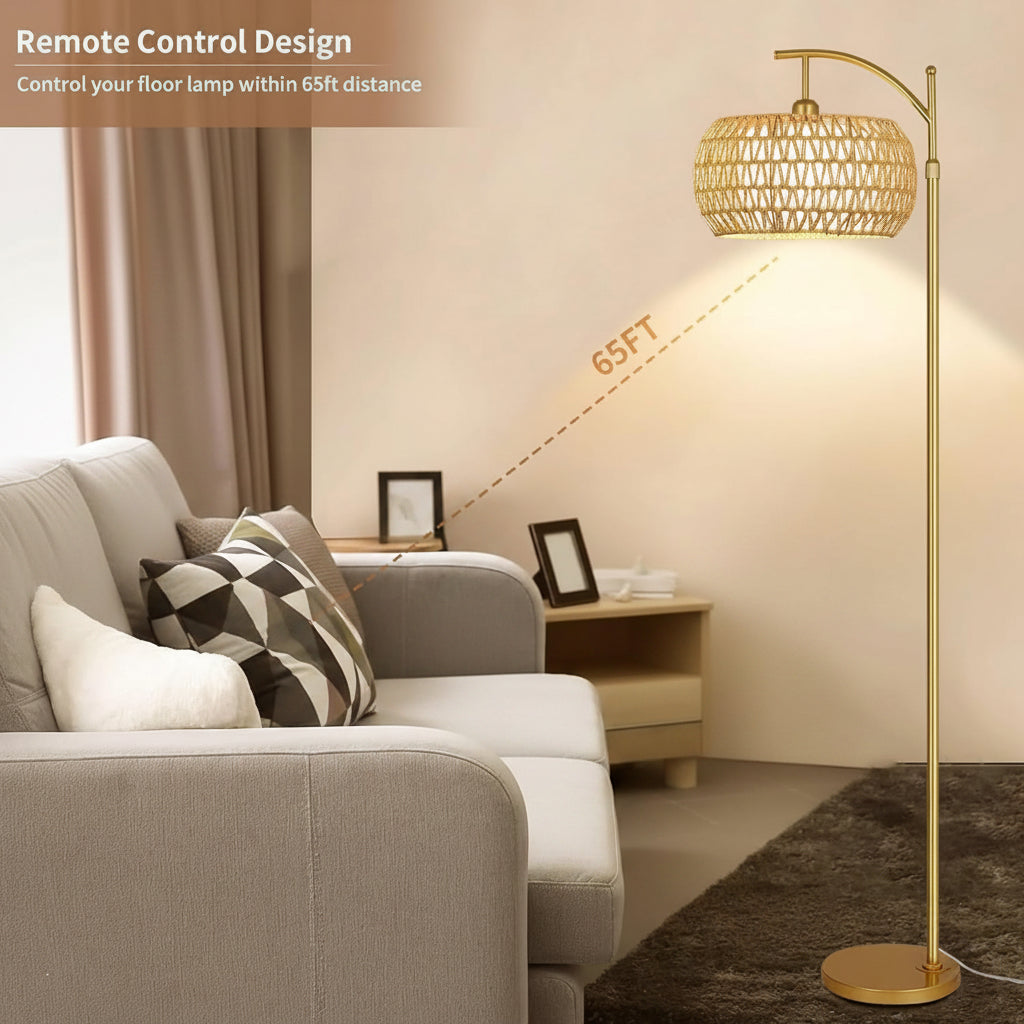 Floor Lamp Remote Dimmable 
