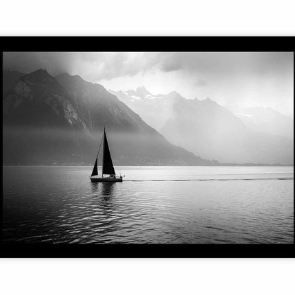 Sailing Boat  Photography Art Canvas Art Print