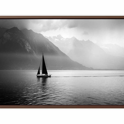 Sailing Boat  Photography Art Canvas Art Print