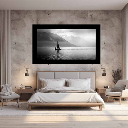 Sailing Boat  Photography Art Canvas Art Print