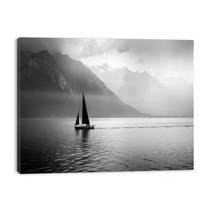 Sailing Boat  Photography Art Canvas Art Print