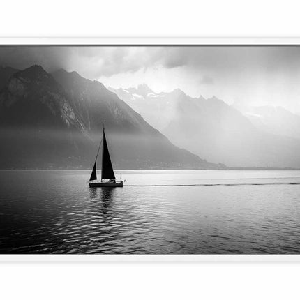 Sailing Boat  Photography Art Canvas Art Print