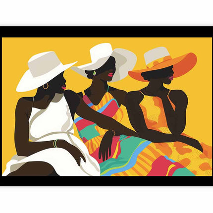 Discussions African Art  Canvas Art Print