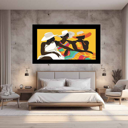 Discussions African Art  Canvas Art Print