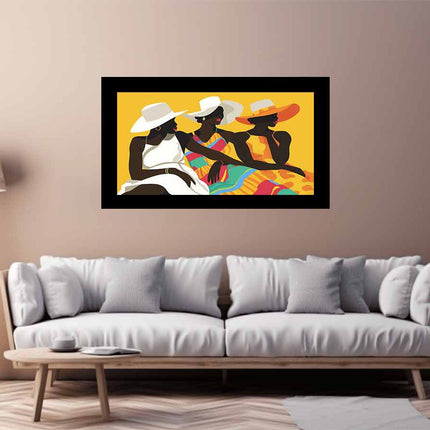 Discussions African Art  Canvas Art Print
