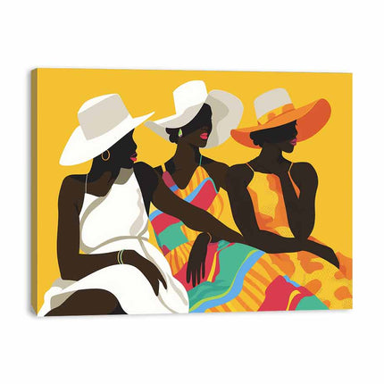 Discussions African Art  Canvas Art Print