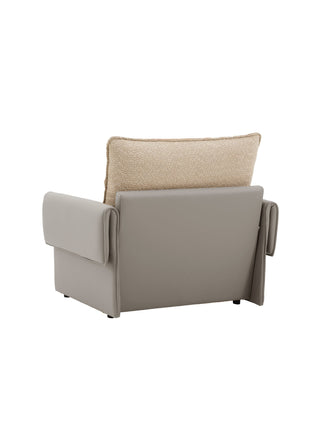 Modern Style Oversized Armchair Accent Chair Single Sofa Lounge Chair for Living Room, Bedroom-4