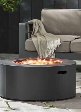 Round Iron Fire Pit-3