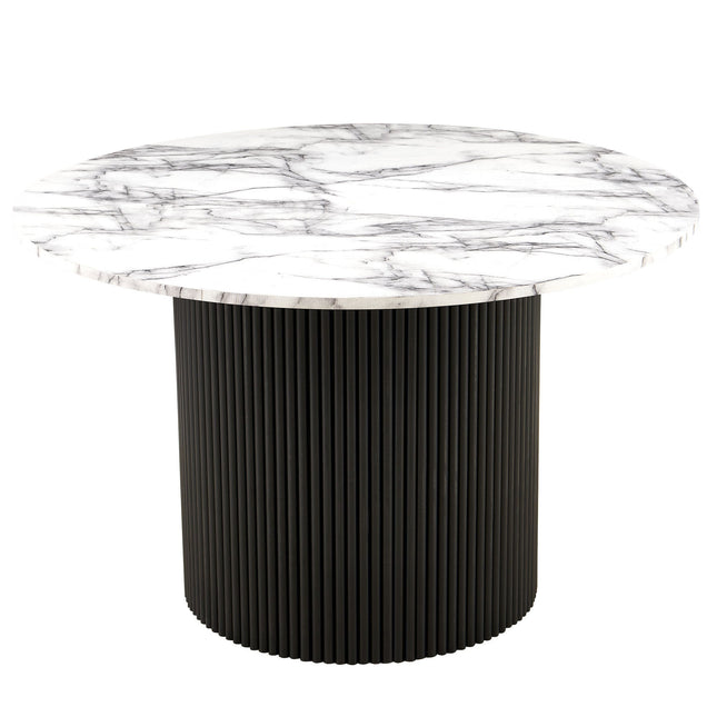 47 Inch Round Dining Table for 4-1