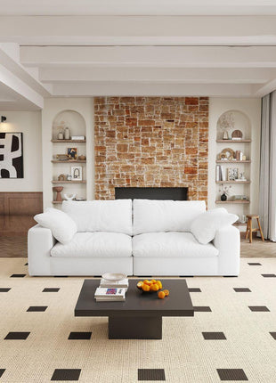Modular Sectional Couch 80' Down Filled Modular Sectional Sofas for Living Room,Cushion Covers Removable loveseater 2seaters-0