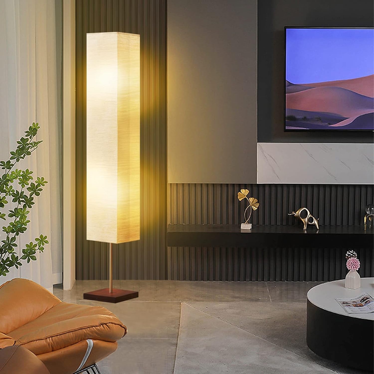 Floor Lamp With Adjustable Color Temperature