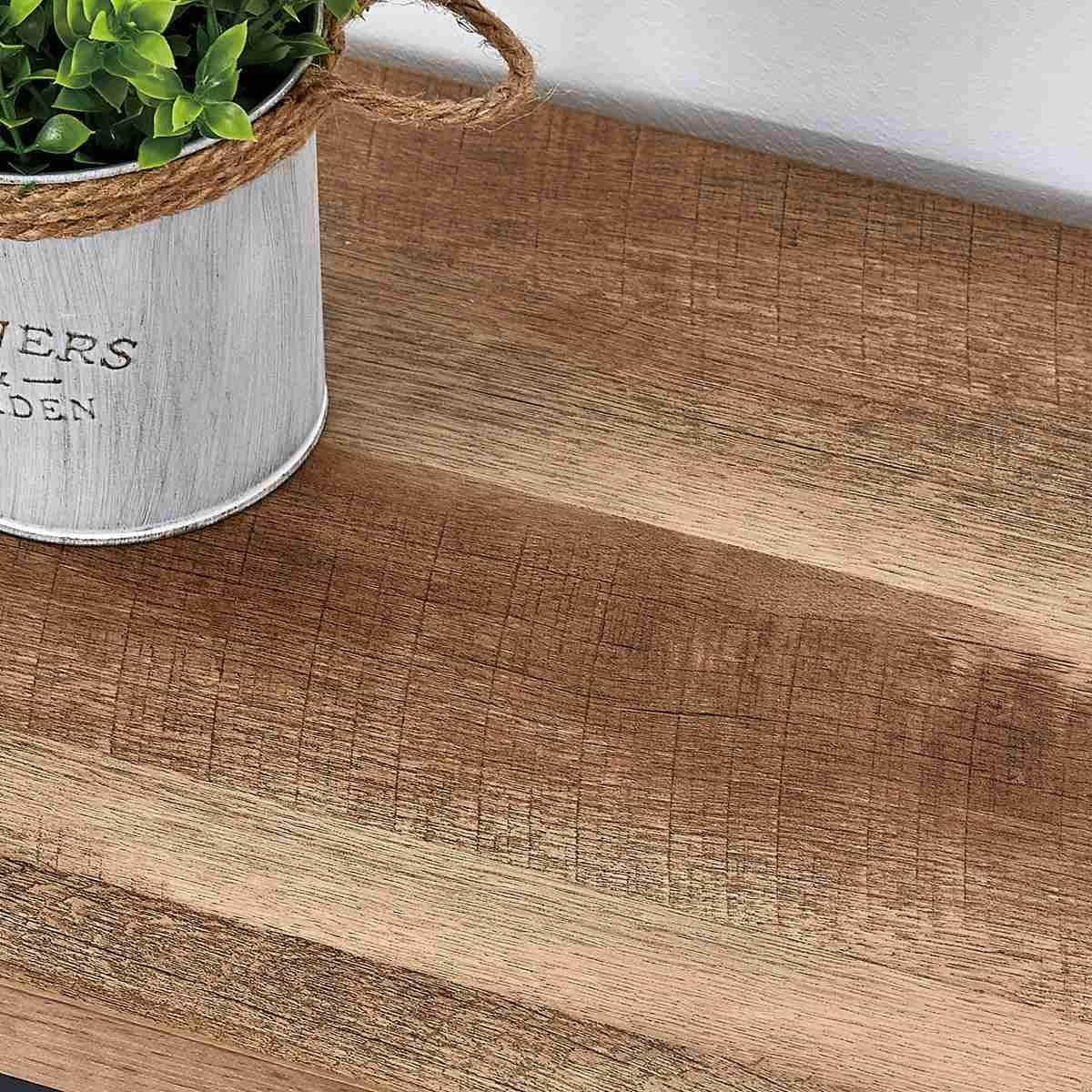 6 Cube Storage Organizer With Shelf Rustic Oak Bookcase