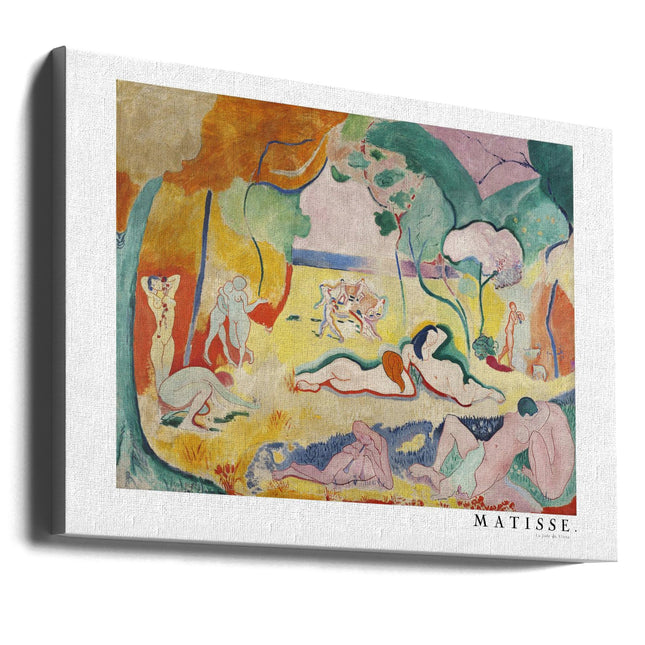 Wall art La Joie De Vivre, With Boarder-0